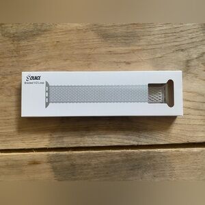 Tan Braided Watch Band